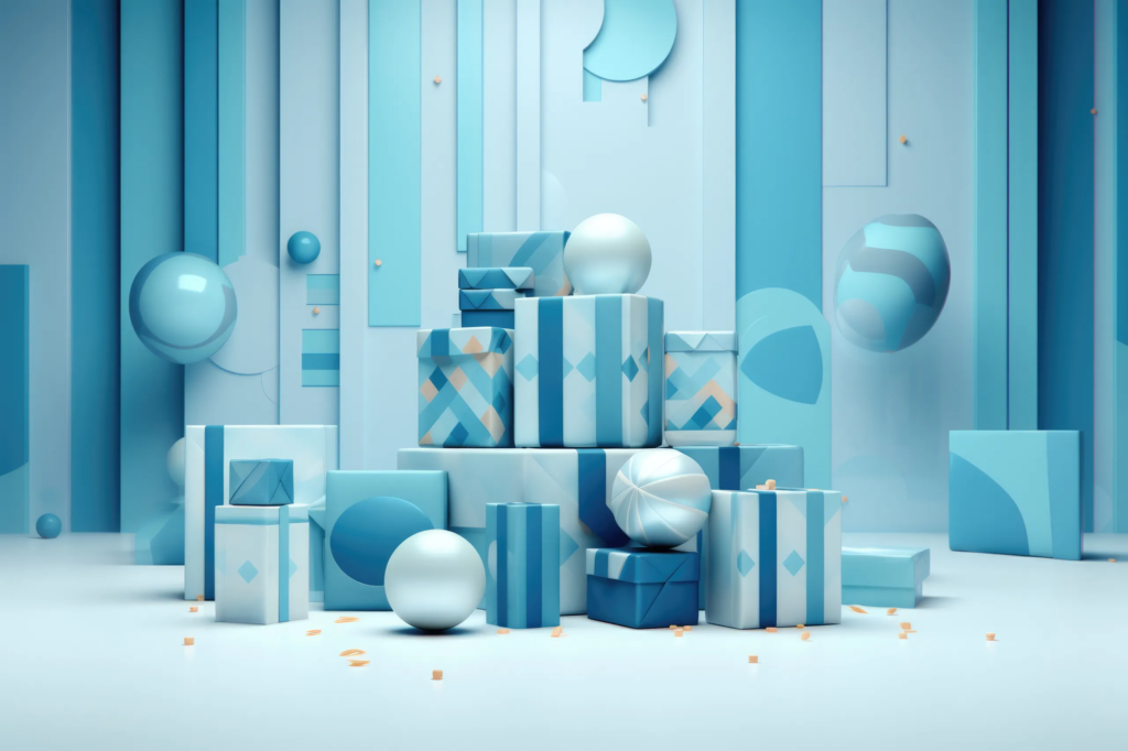 Free 3D Elements for Christmas