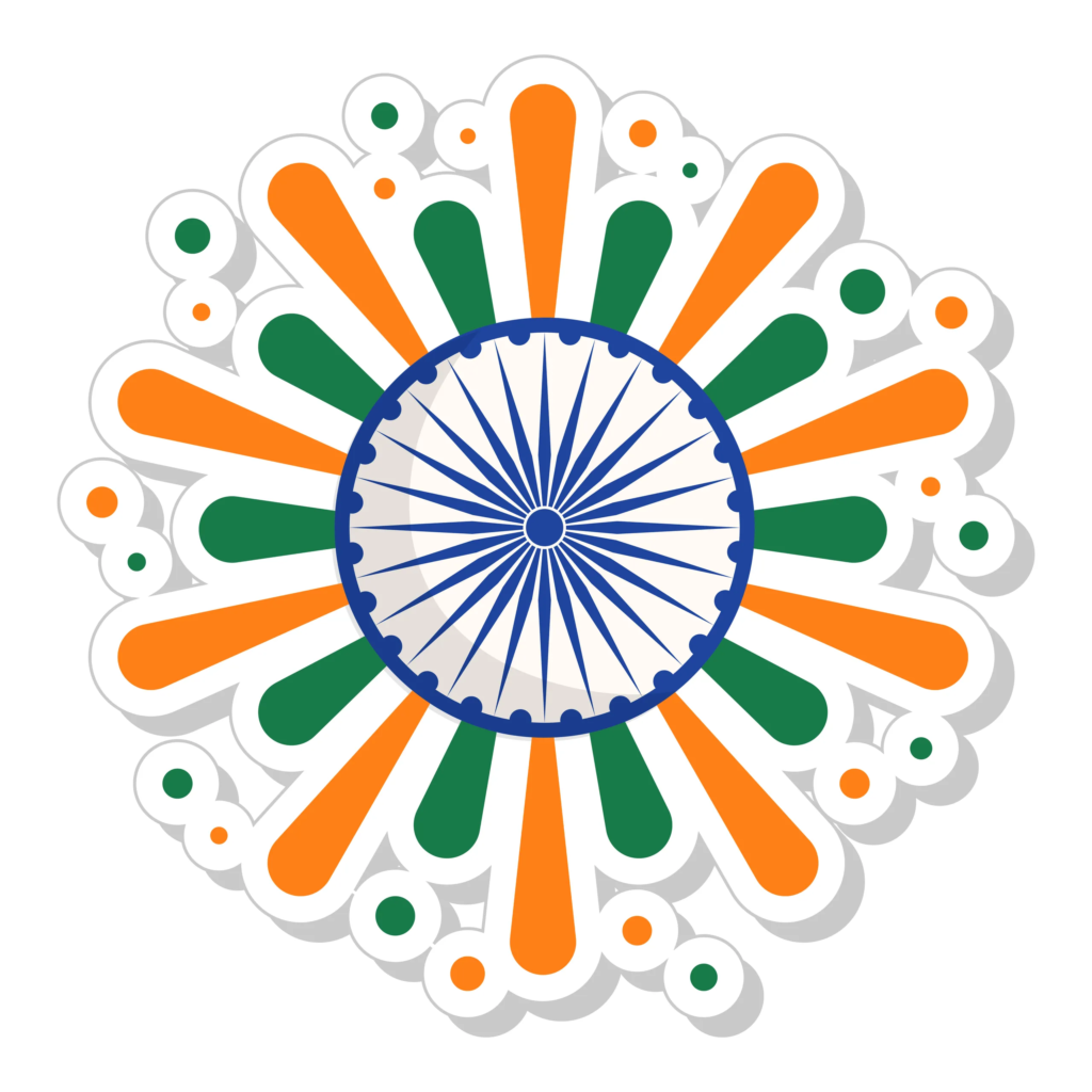 Free Icon & Stickers of Republic Day