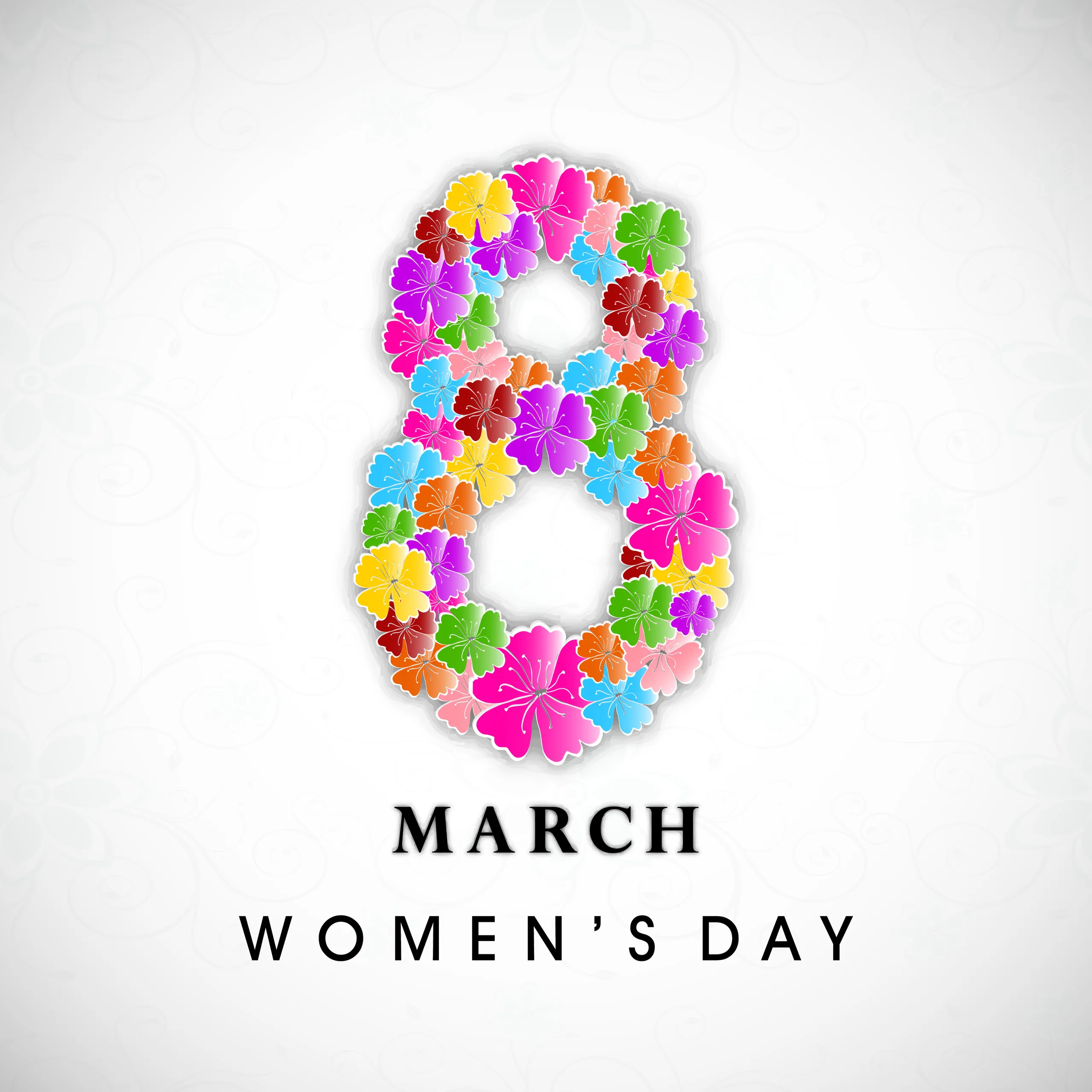 8 March Women's Day Freepik Style Image